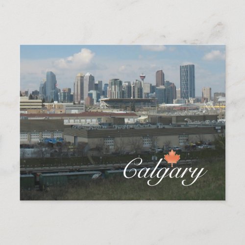 Calgary Alberta Postcard