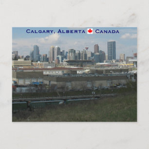 Calgary Alberta Postcard