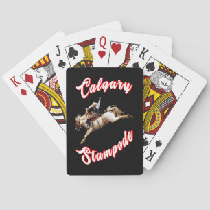 Calgary Canada Hourse July Riders Calgary Stampede Poker Cards