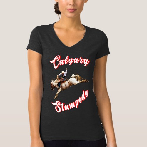 Calgary Canada Hourse July Riders Calgary Stampede T_Shirt