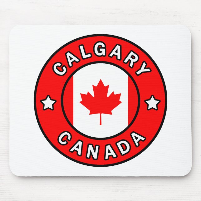 Calgary Canada Mouse Pad (Front)
