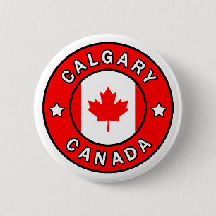 Calgary Canada Pinback Button