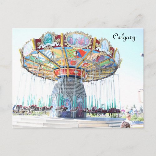 Calgary Canada Postcard