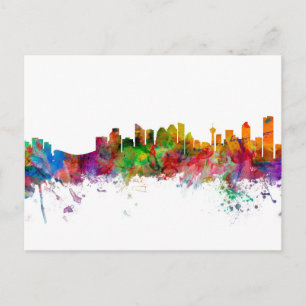Calgary Canada Skyline Postcard