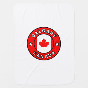 Calgary Canada Stroller Blanket