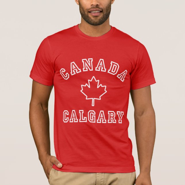 Calgary Canada T-Shirt (Front)