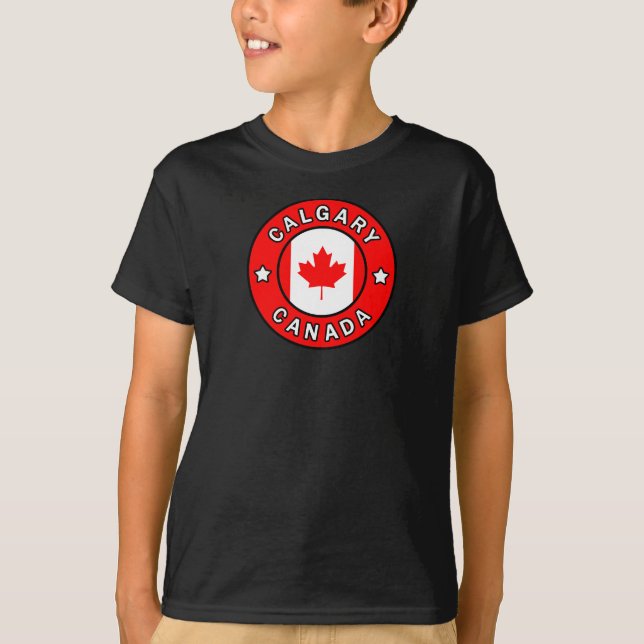 Calgary Canada T-Shirt (Front)