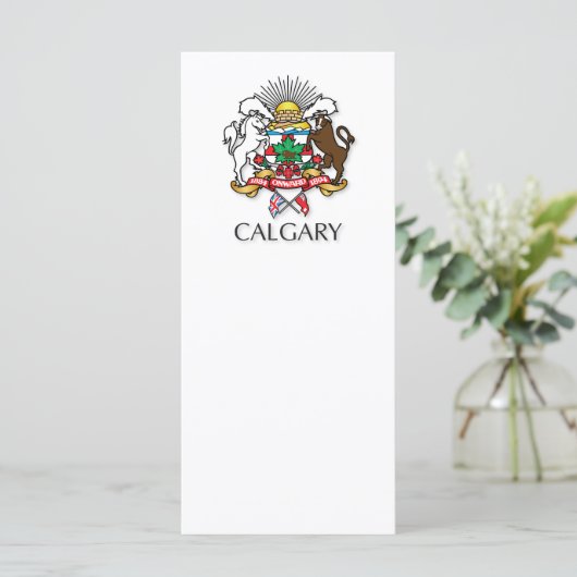 Calgary coat of arms (Standing Front)