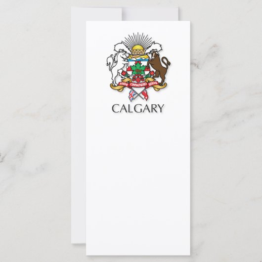 Calgary coat of arms (Front)