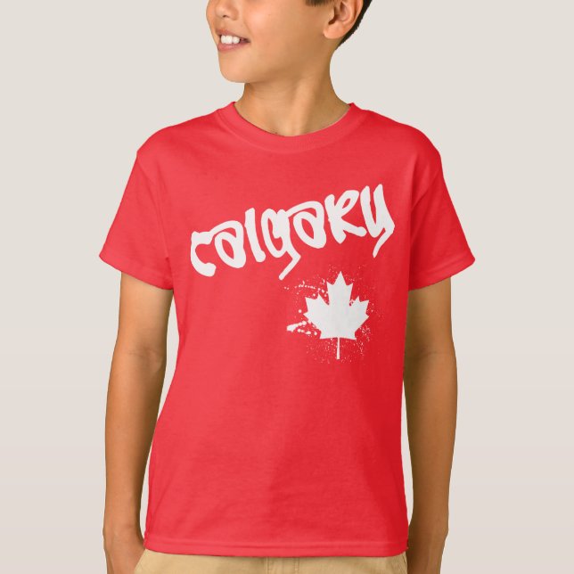 Calgary Graffiti T-Shirt (Front)