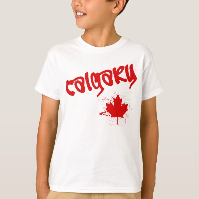 Calgary Graffiti T-Shirt (Front)