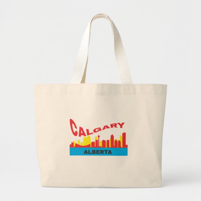 Calgary Large Tote Bag (Front)