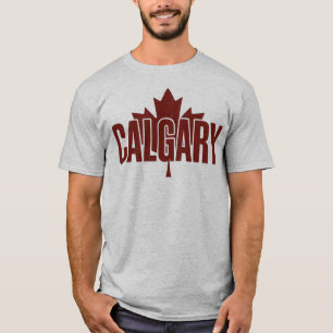 Calgary Maple Leaf Graphic T-Shirt – AB