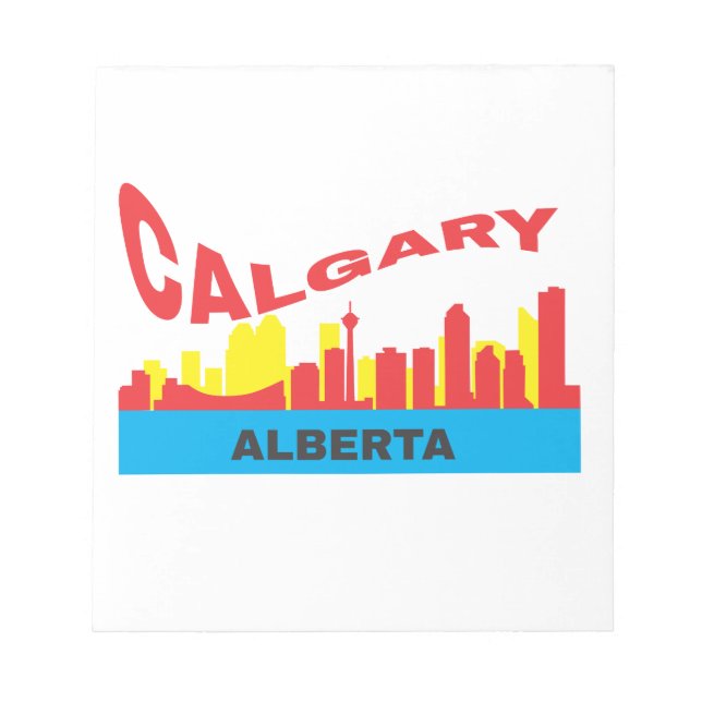 Calgary Notepad (Front)