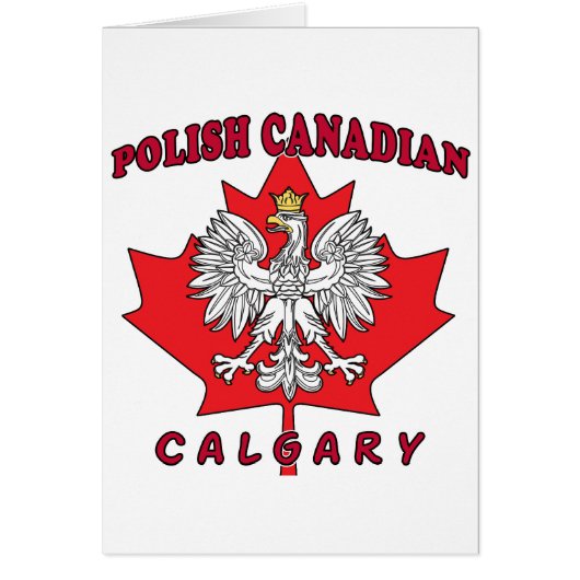 Calgary Polish Canadian Leaf (Front)