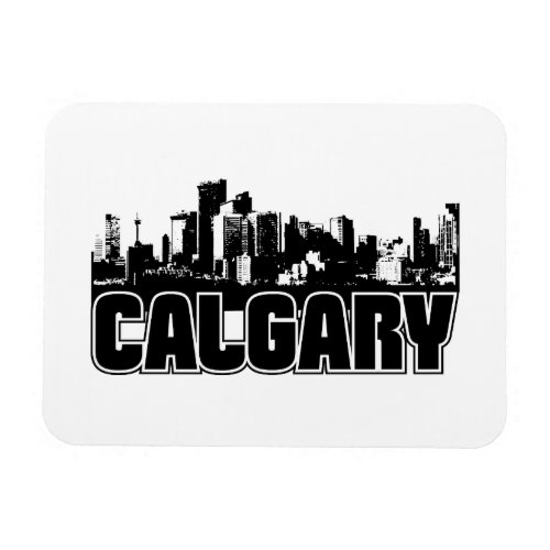 Calgary Skyline Magnet