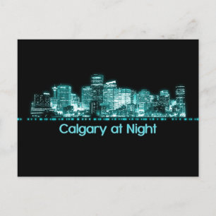 Calgary Skyline Postcard