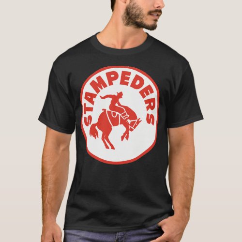 Calgary Stampeders Hockey Classic T Shirt