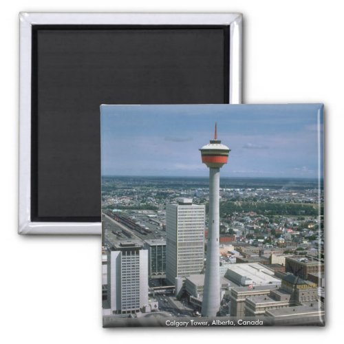 Calgary Tower Alberta Canada Magnet