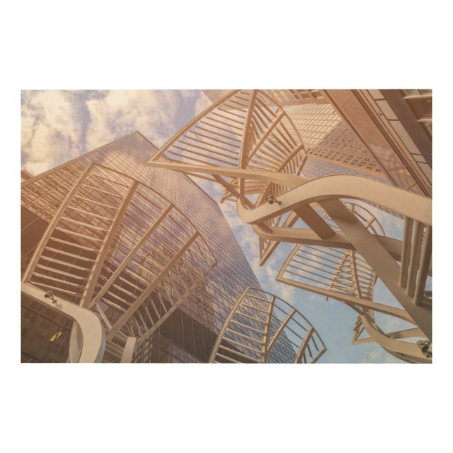 Calgary Tree Sculptures  Wood Wall Art (Front)