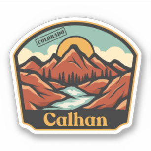 Calhan, Colorado Sticker