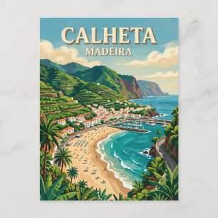 Calheta Portugal Postcard