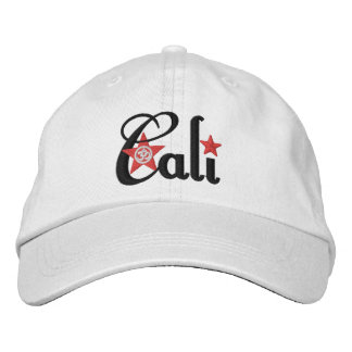 Cali Adjustable Embroidered Baseball Hat