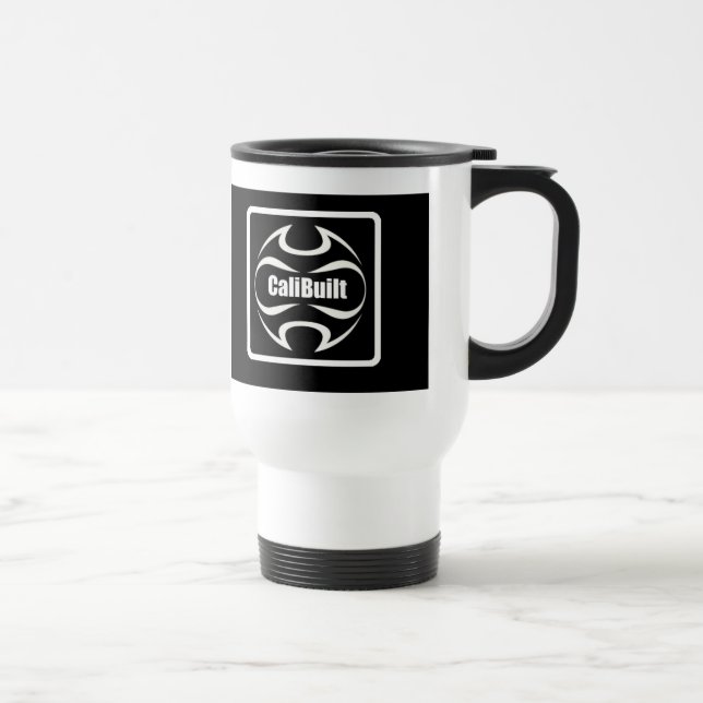 Cali Built coffee and tea tumbler Travel Mug (Right)