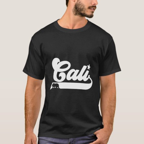 Cali California Bear Usa State Beauty T_Shirt