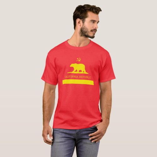 Cali Commie Mens T_Shirt