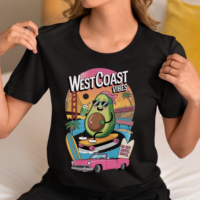 Cali Cool Avocado T-Shirt (Creator Uploaded)