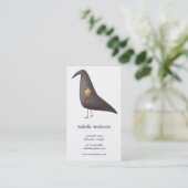 Cali Crows · Crow & Star Business Card (Standing Front)