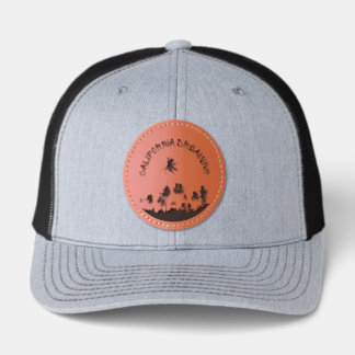 Cali Dreaming Leather Patch Hat