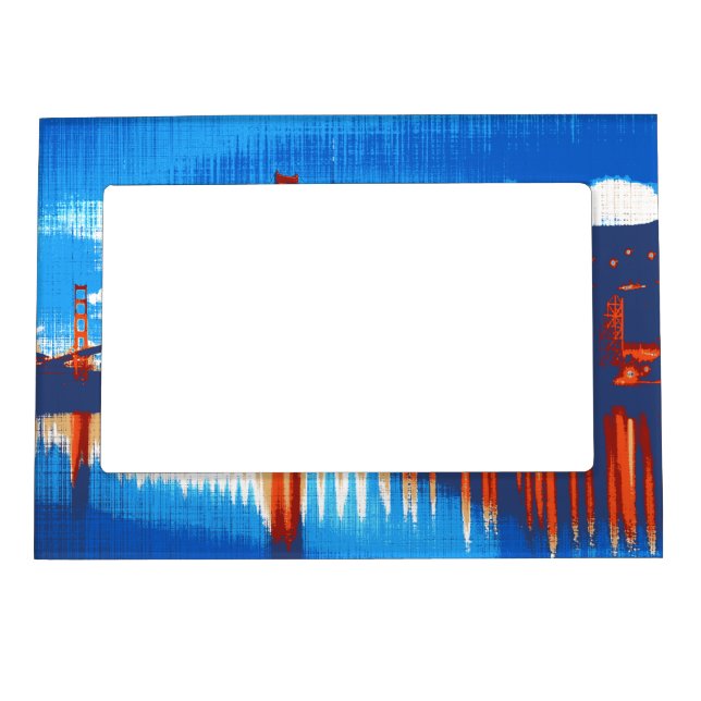 Cali, Golden Gate Bridge San Francisco Bay HSS Magnetic Frame (Front)