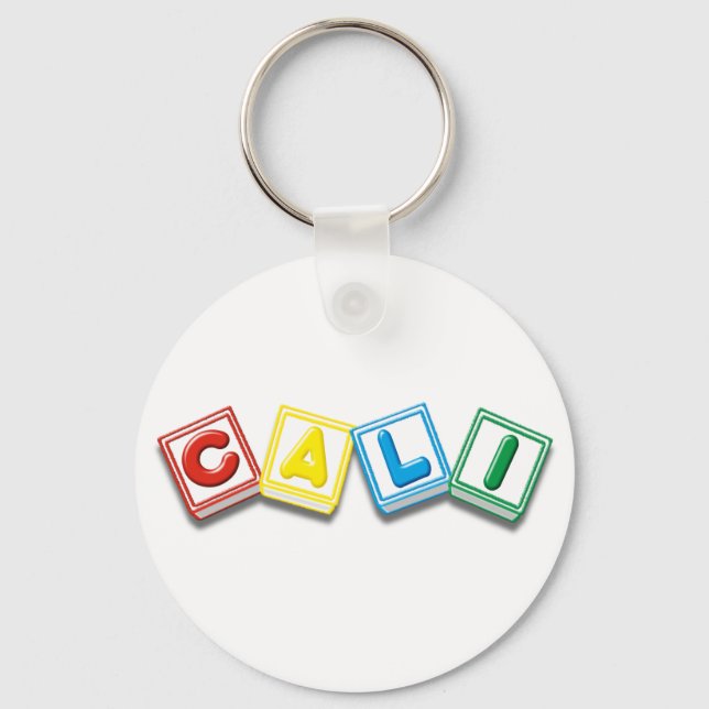 Cali Keychain (Front)