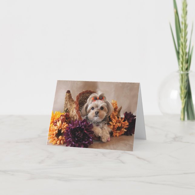 Cali Lollipop Giving Thanks Blank Notecard (Front)