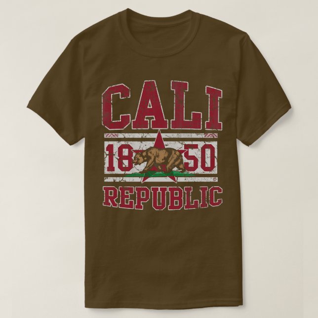 Cali Republic 1850 California T-Shirt (Design Front)