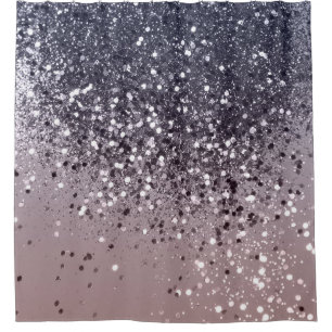 Cali Summer Vibes Lady Glitter #12 Shower Curtain