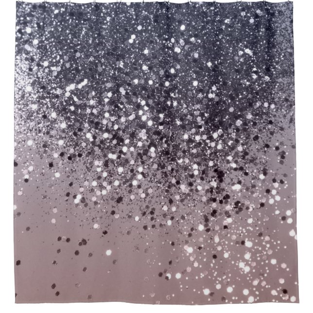 Cali Summer Vibes Lady Glitter #12 Shower Curtain (Front)
