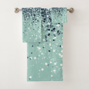Cali Summer Vibes Lady Glitter #5 Bath Towel Set