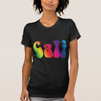 Cali Tie-Dye California Hippie Logo T-Shirt