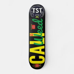 CALI WEED / TST Skateboard, 7¾" Deck