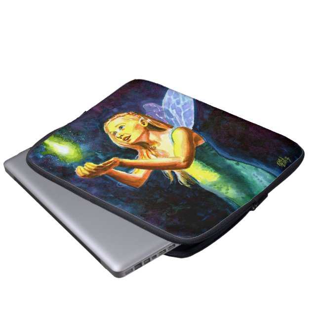 Caliber Presents V1 fairy design laptop sleeve (Front Bottom)