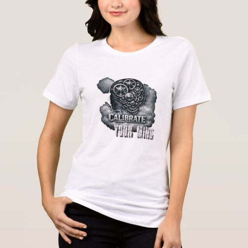 CalibrateMind Hoodie Tri-Blend Shirt