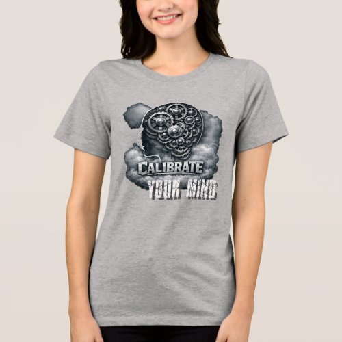 CalibrateMind Hoodie Tri-Blend Shirt