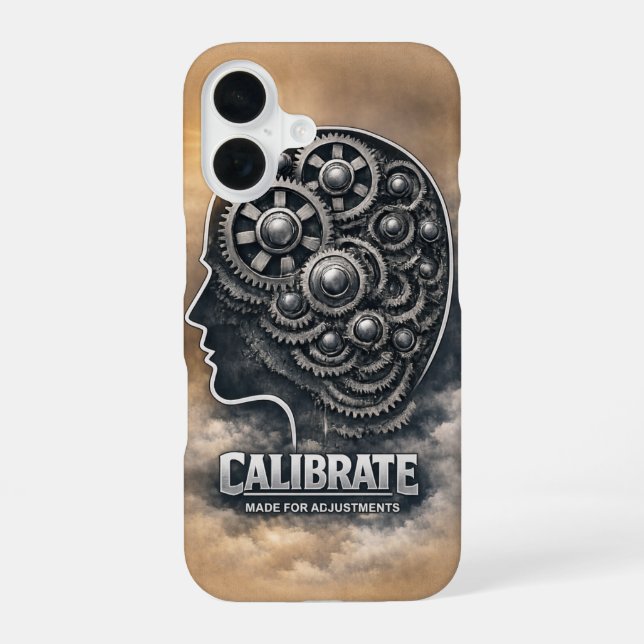 CalibrateMind Iphone Case (Back)