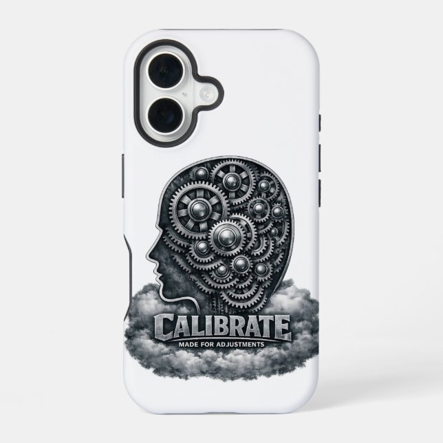 CalibrateMind Iphone Case (Back)
