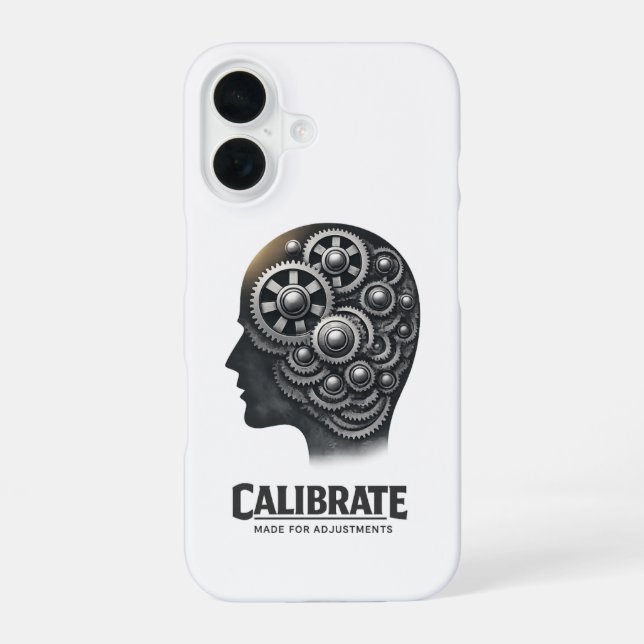 CalibrateMind Iphone Case (Back)