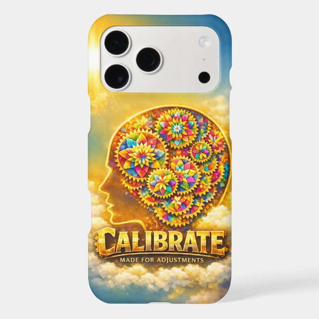 CalibrateMind Iphone Case (Back)