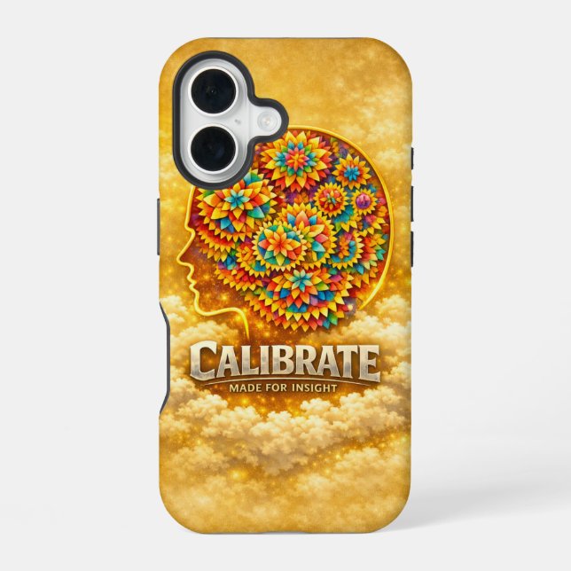 CalibrateMind Iphone Case (Back)